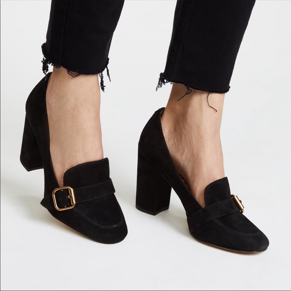 Sam Edelman never been worn suede pump